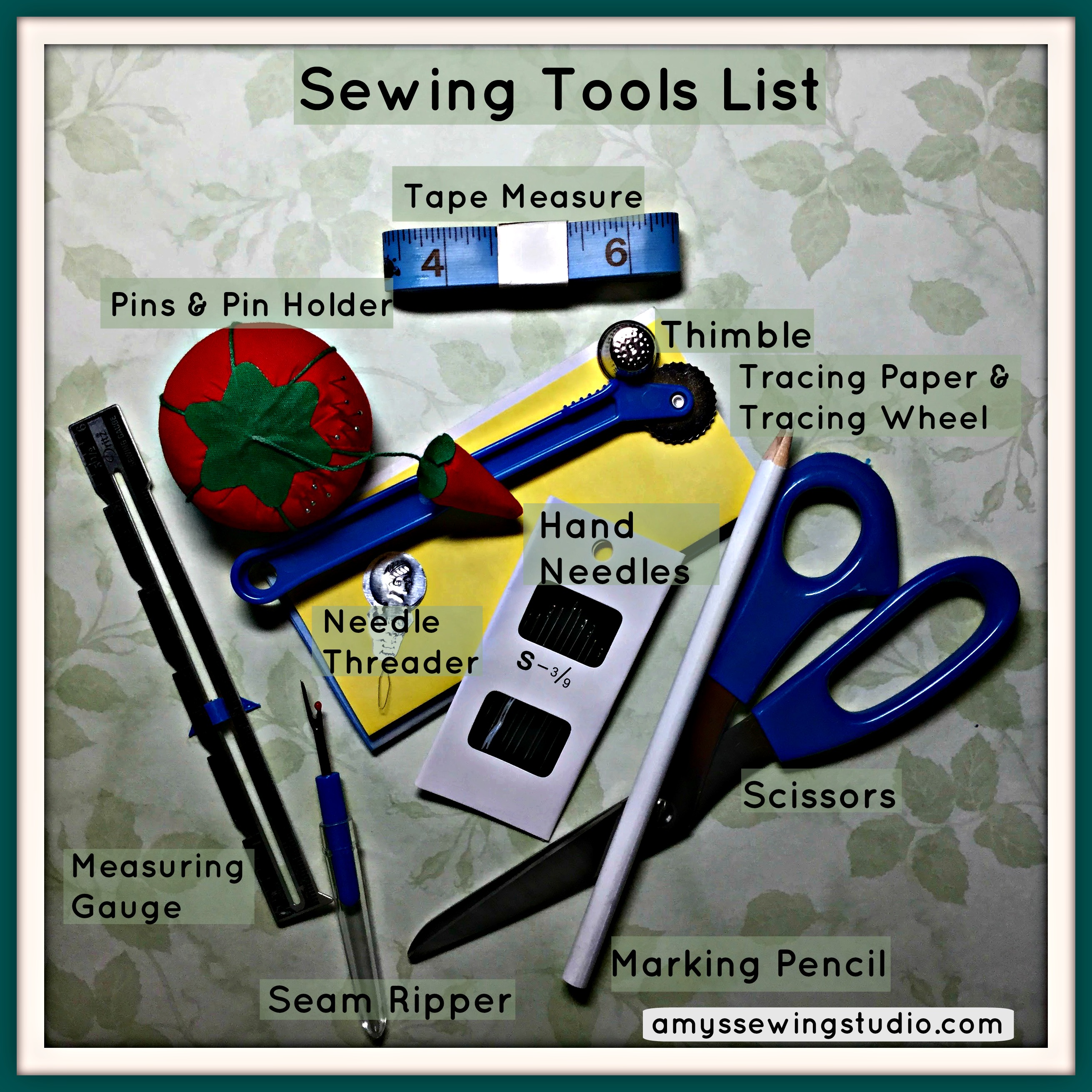 Must-Have Sewing Tools cover photo collage
