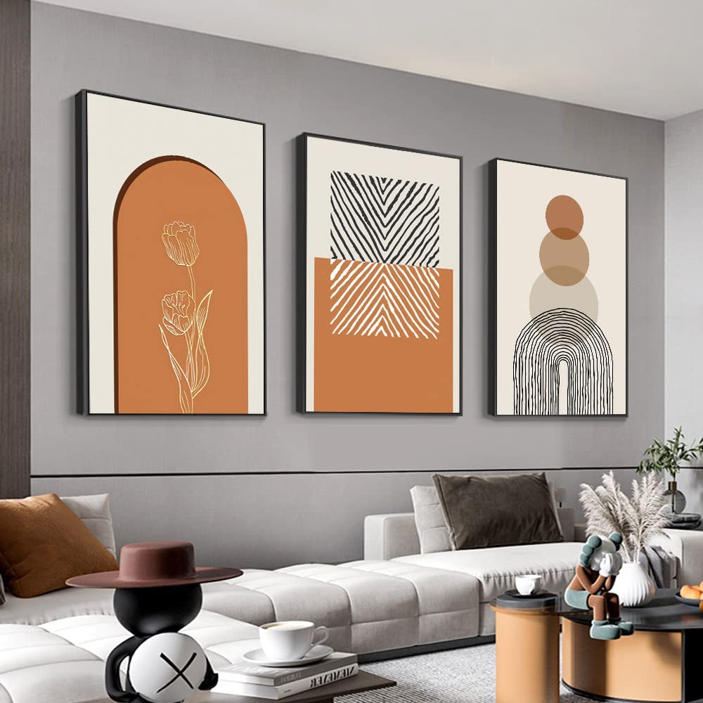 Unique wall art makes the mood in a room cover photo collage