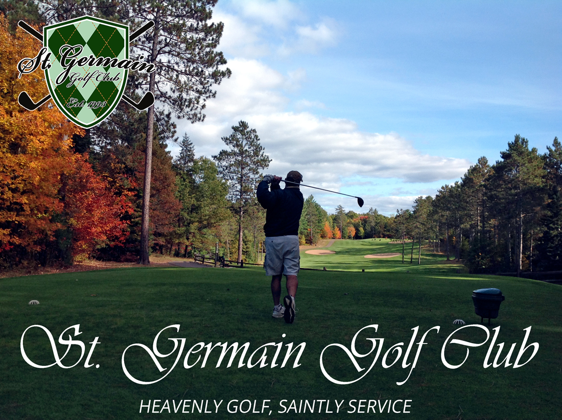 Minocqua/St. Germain WI Golf Course Recs & other fun things to do cover photo collage