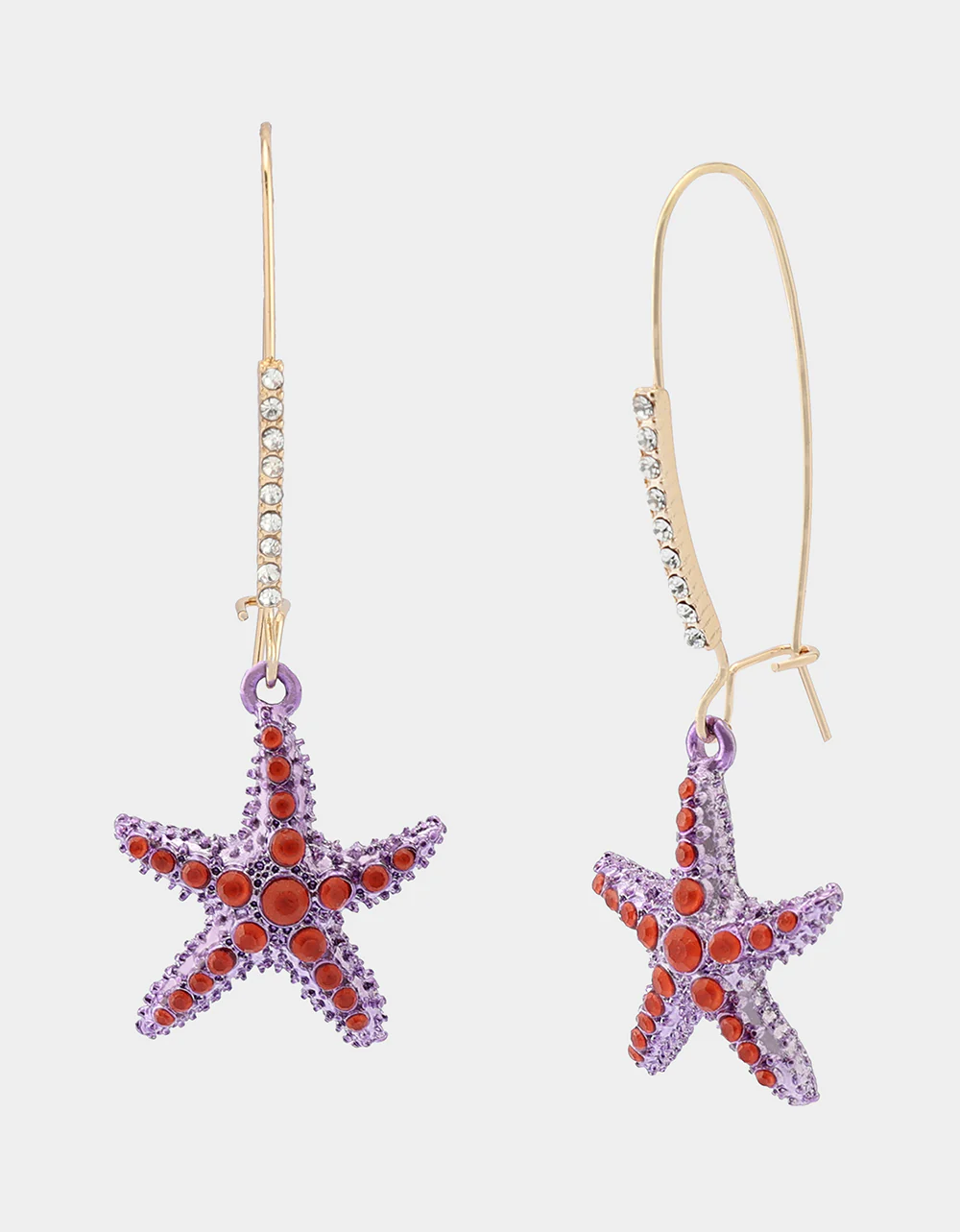 Dangle Starfish Earrings