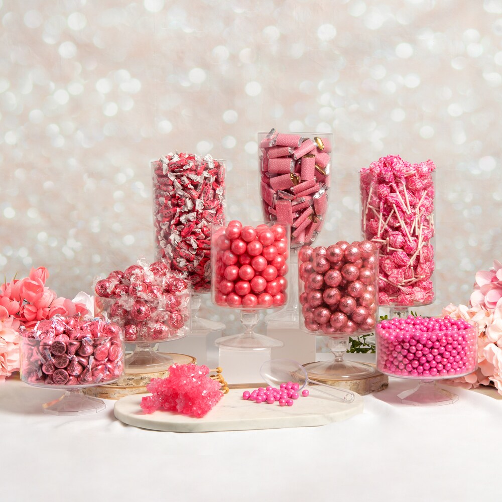 What you Need for a Pink Candy Bar cover photo collage