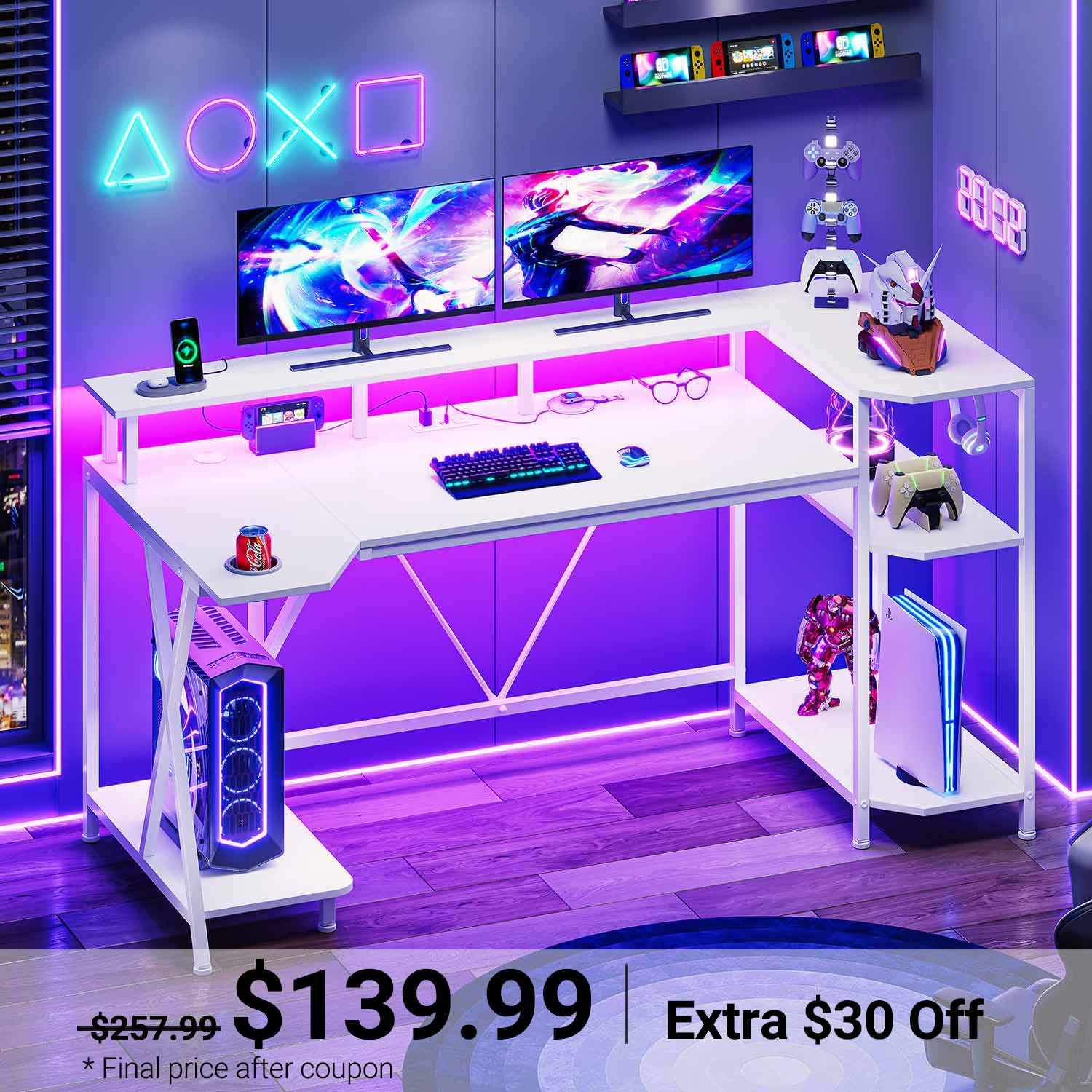 What you'll find in my streaming room cover photo collage