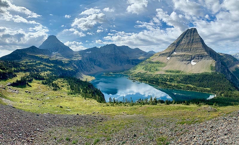 Glacier National Park Travel Guide cover photo collage