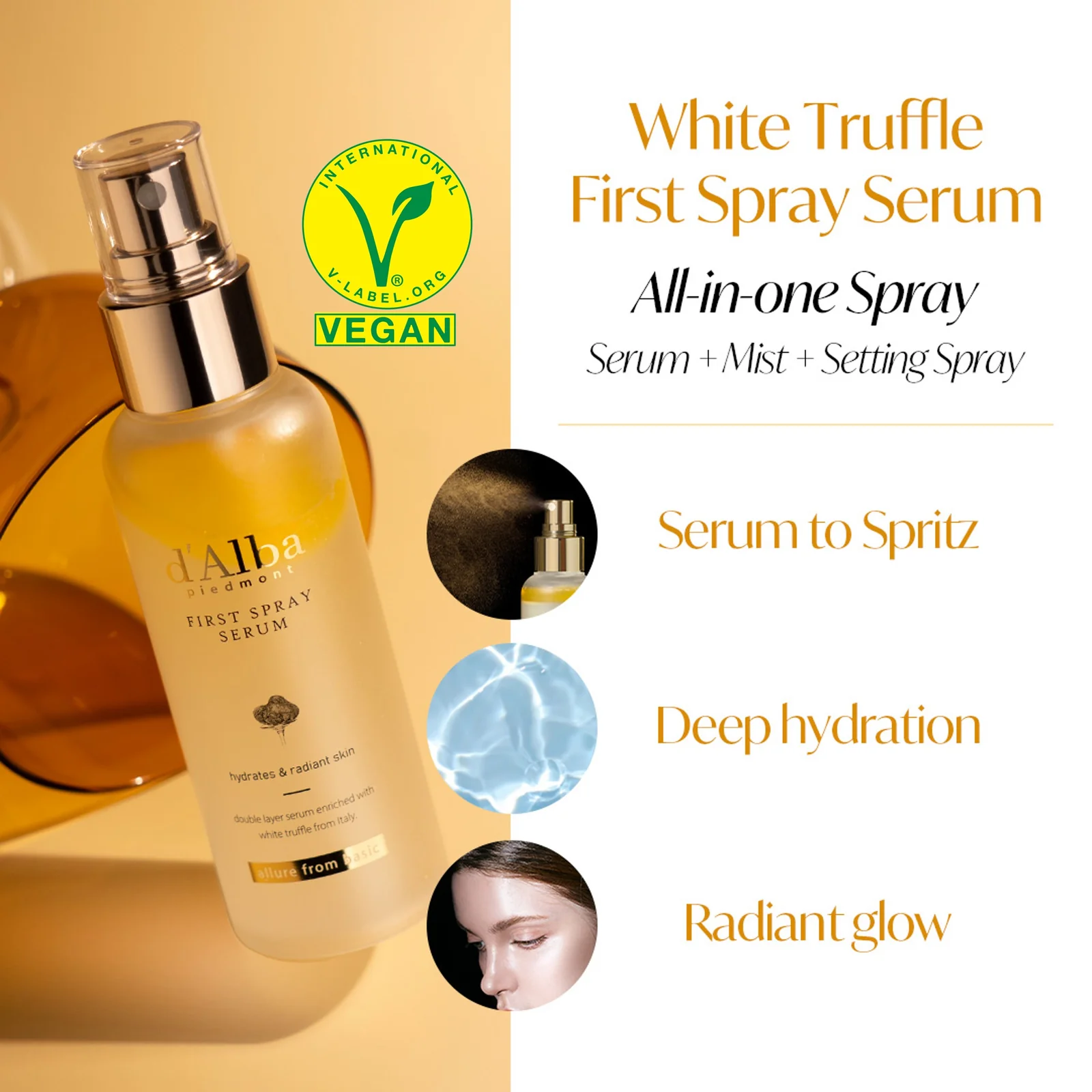 Night time skin care routine cover photo collage