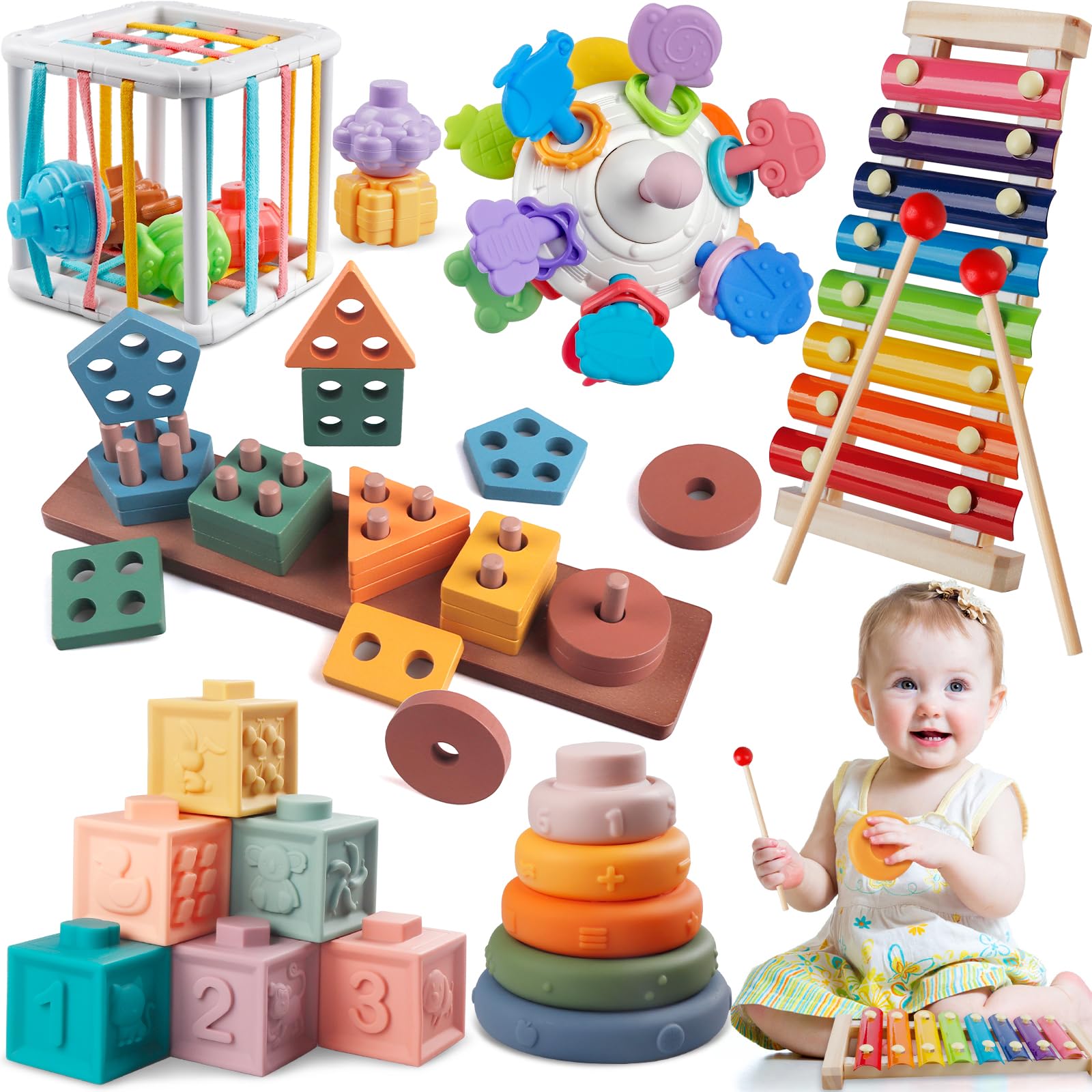 Screen Free/Montessori Life - from babies to older kids cover photo collage