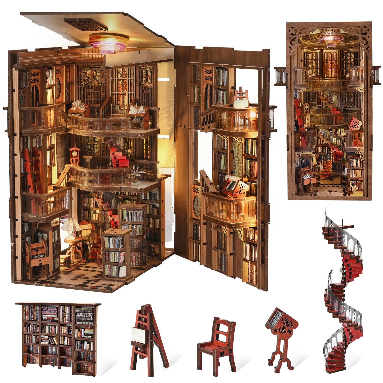 It's a Bookworms' World cover photo collage