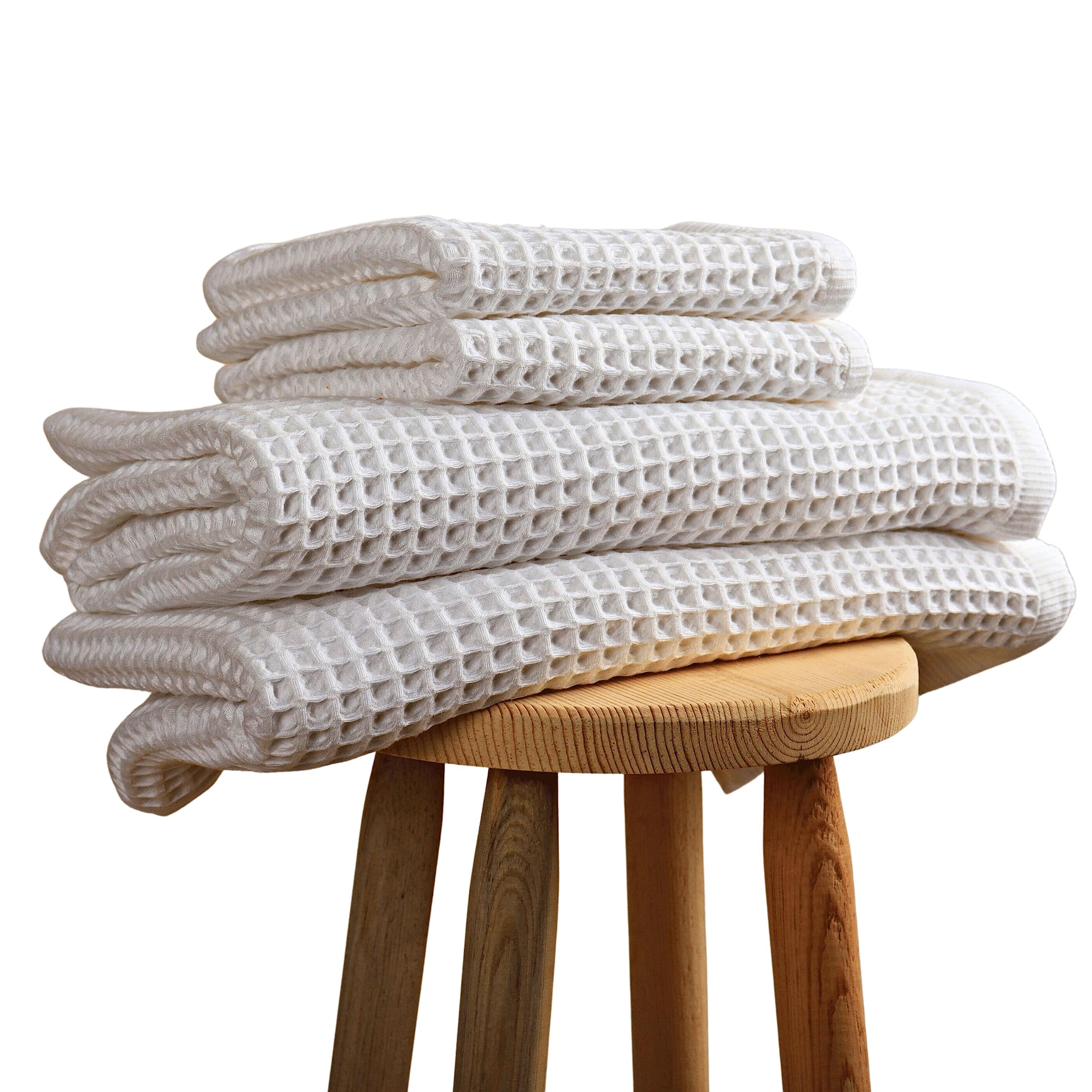 Püskül Waffle Towel Set