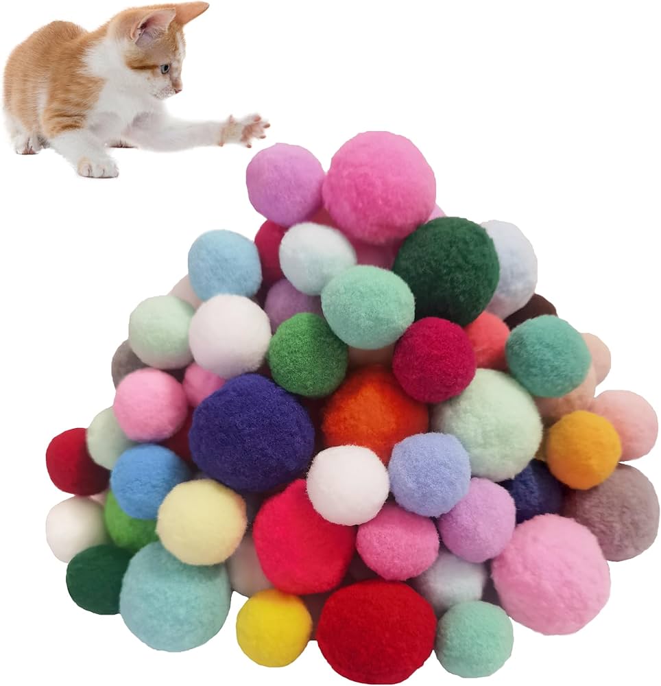 A tired cat is a happy cat: stimulating toys cover photo collage