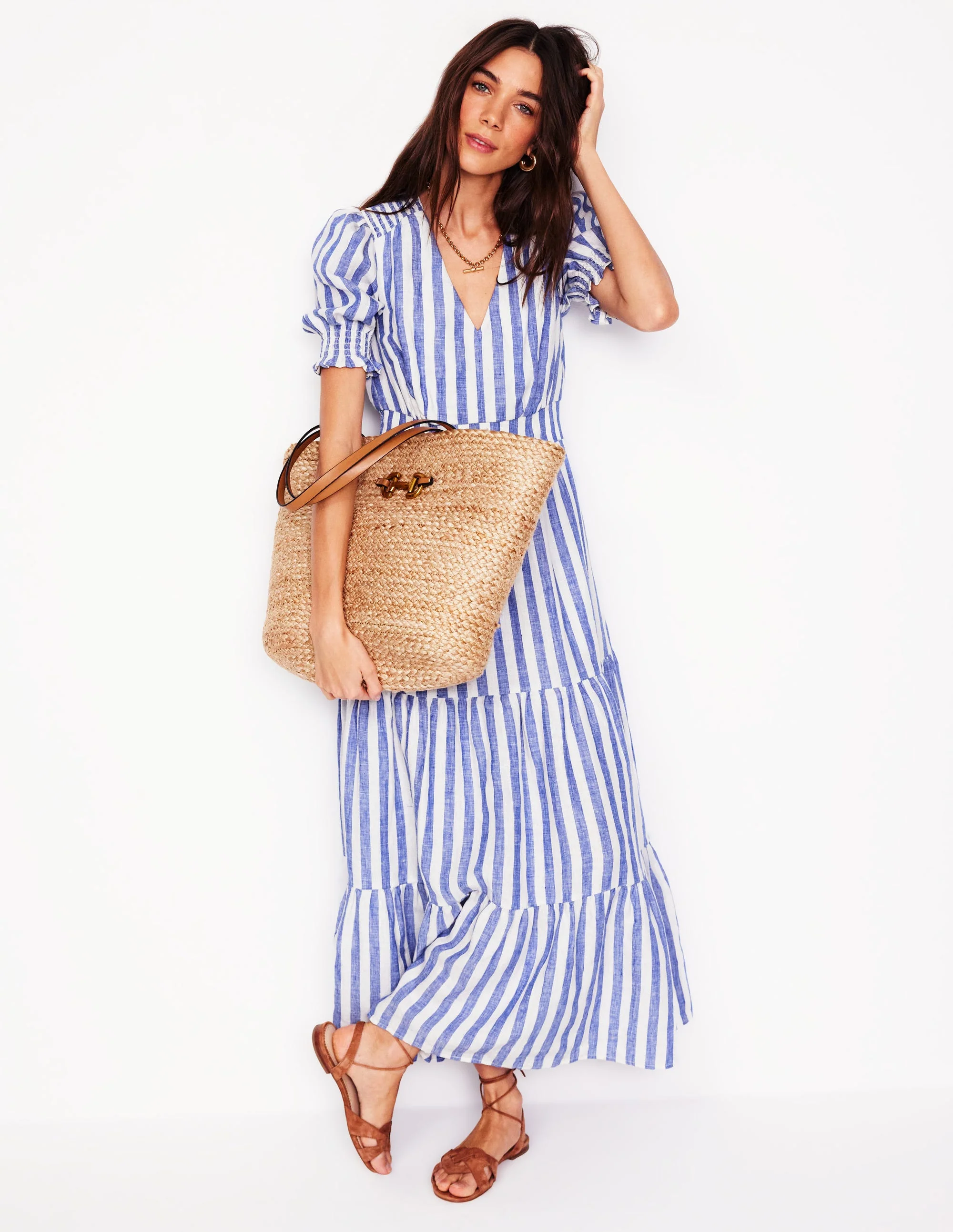 Boden Summer Linen cover photo collage