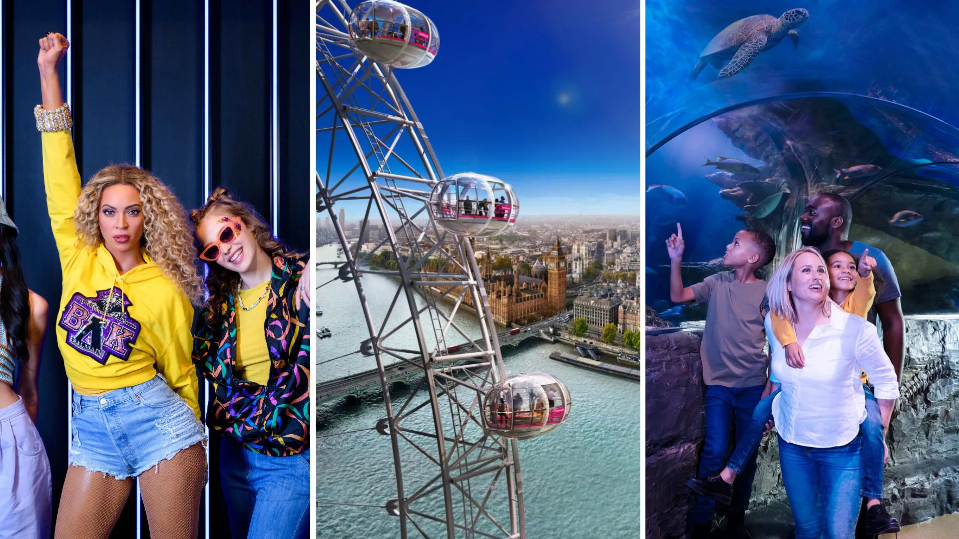 A day sightseeing in London with the kids cover photo collage