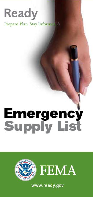 Emergency Preparedness Supplies cover photo collage