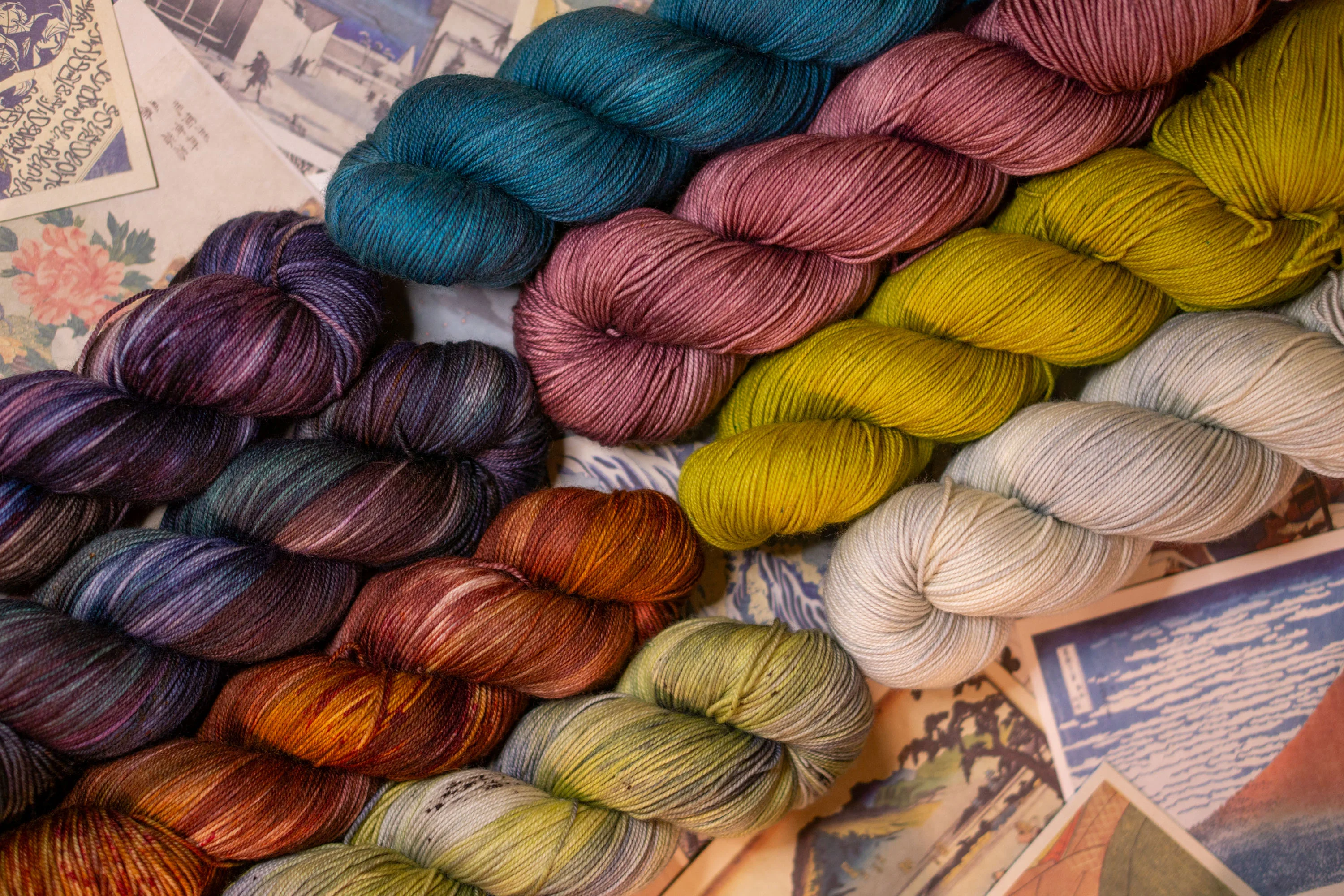 Yarn Dyers in the UK cover photo collage