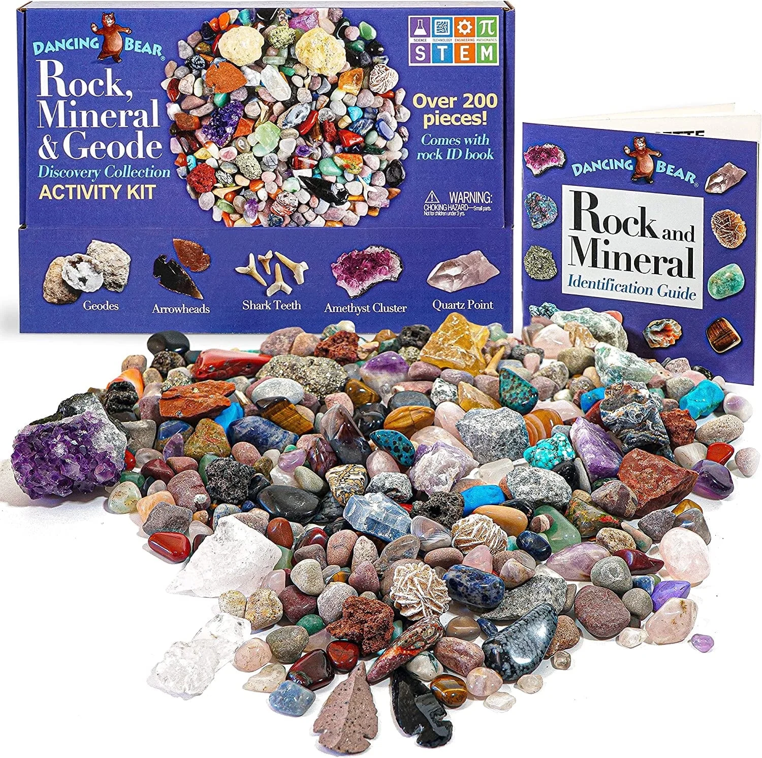 Are your kids also obsessed with rocks? Rock themed morning basket for homeschool cover photo collage