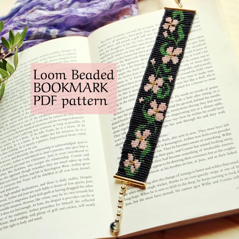 Bookish Nature & Beads Craft List cover photo collage