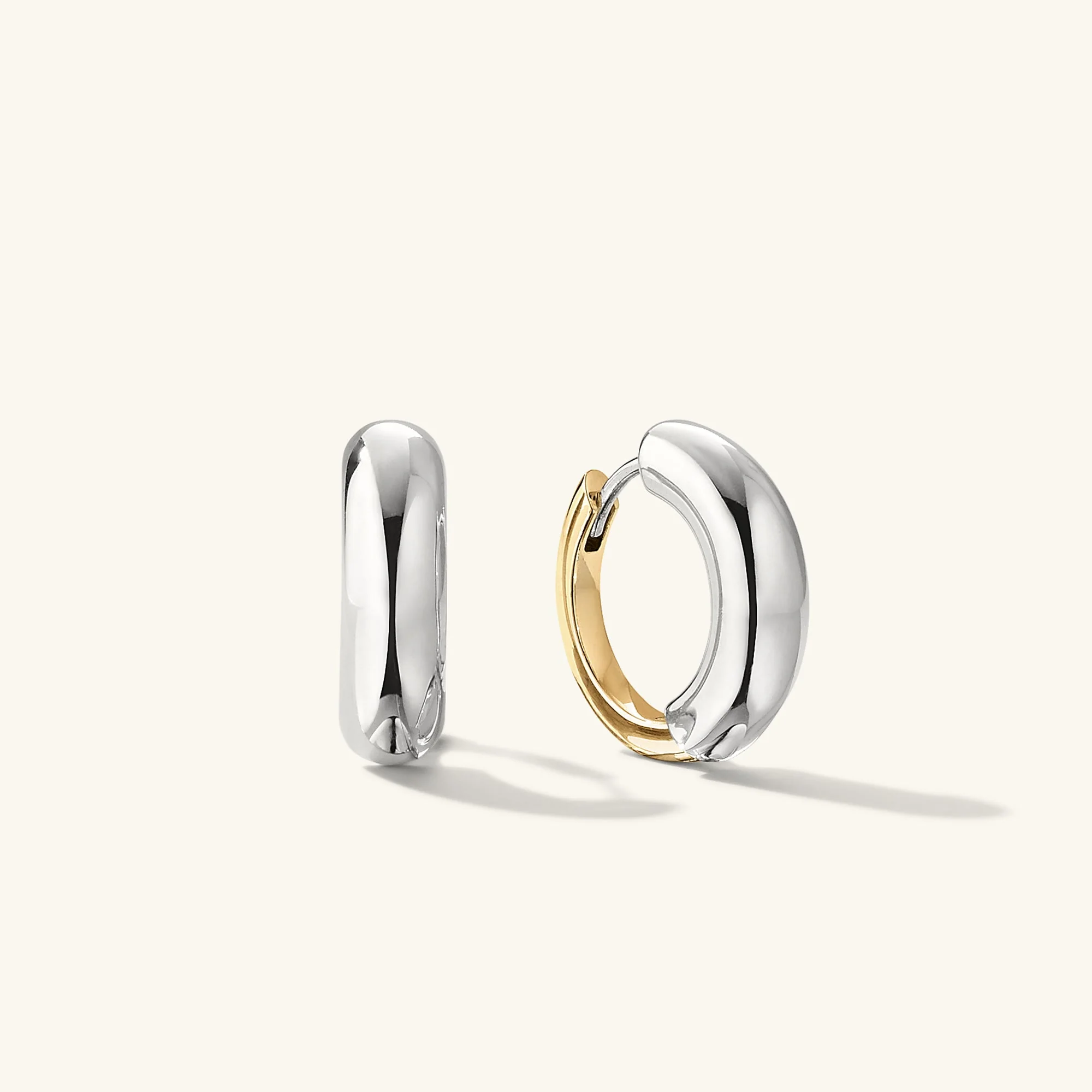 Two Tone Hoops