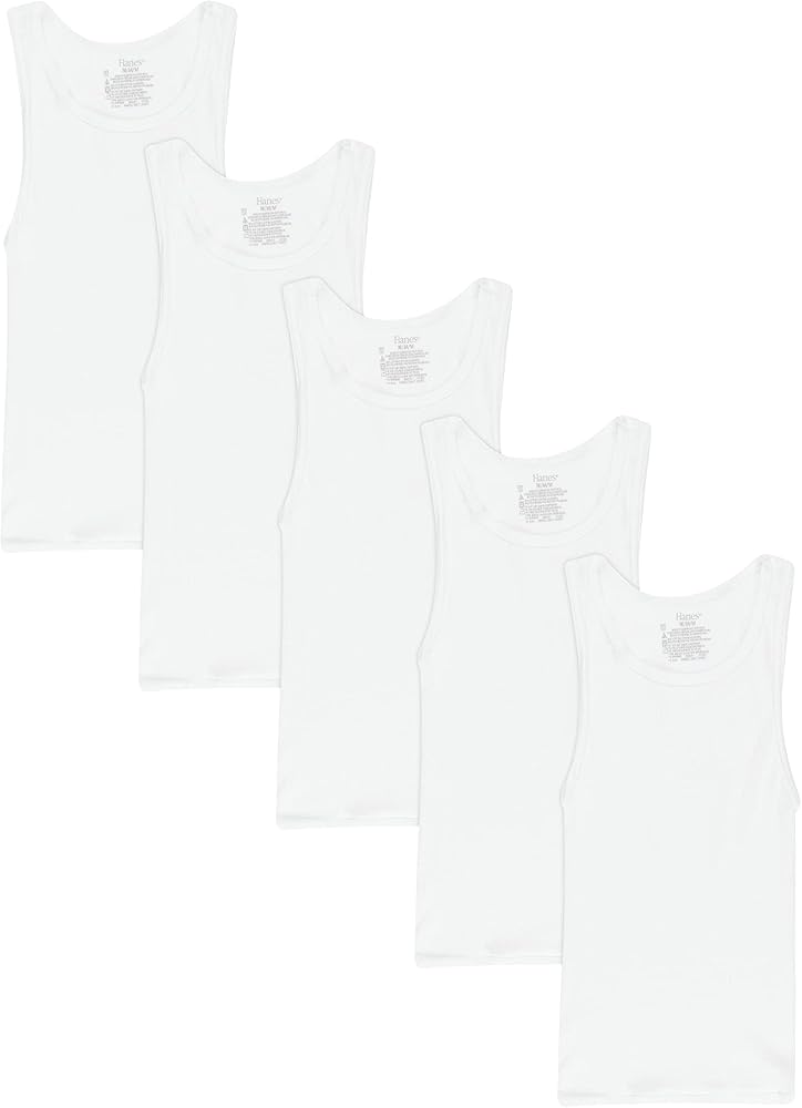 Hanes Boys’ Cotton Tank