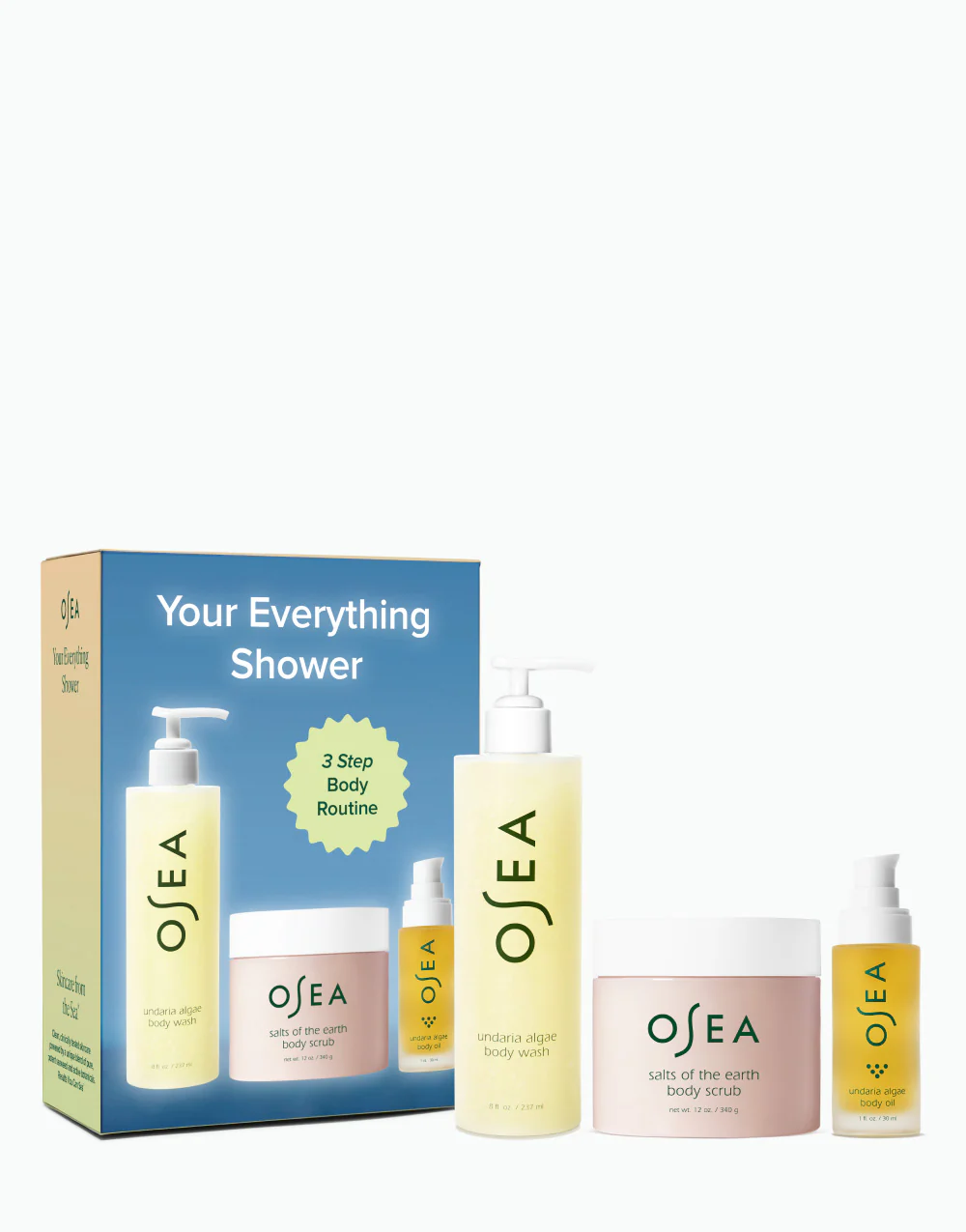 My favorite products from OSEA. cover photo collage