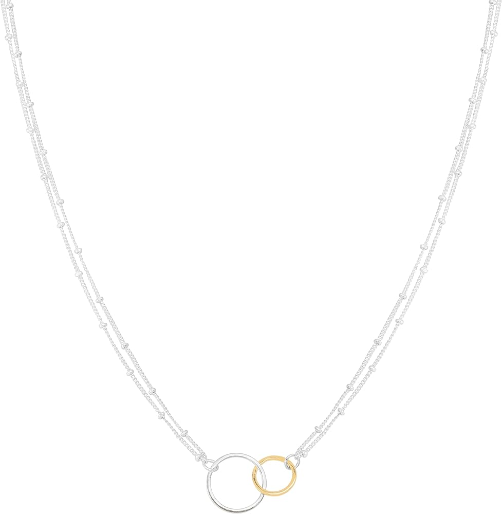 Linked Circle Necklace (Amazon)