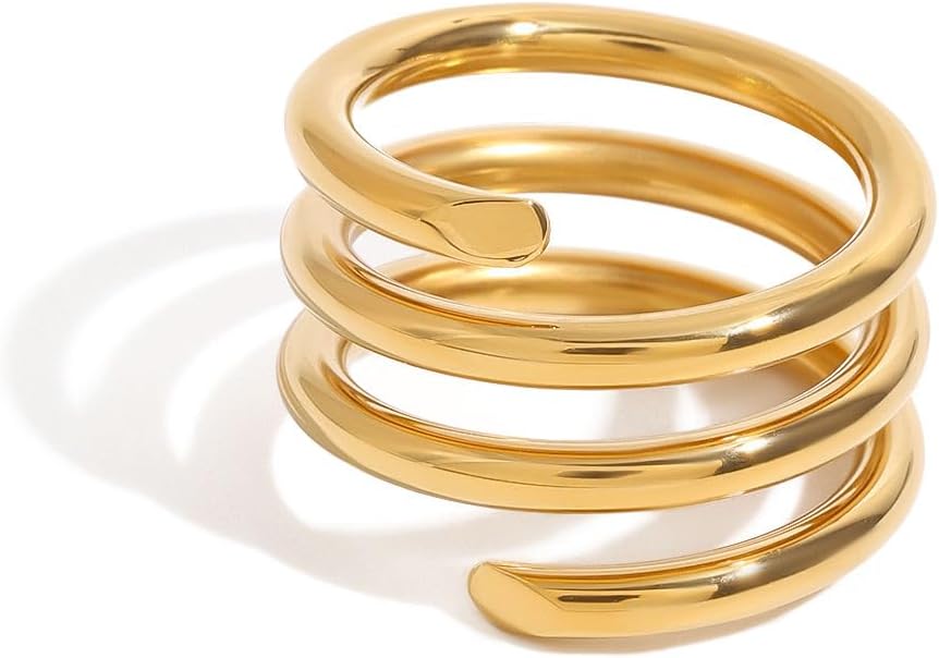 Stackable Chunky Rings