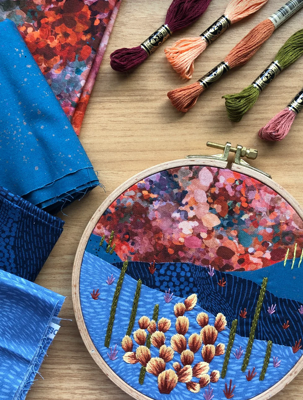 Fun Embroidery Crafts and Projects cover photo collage