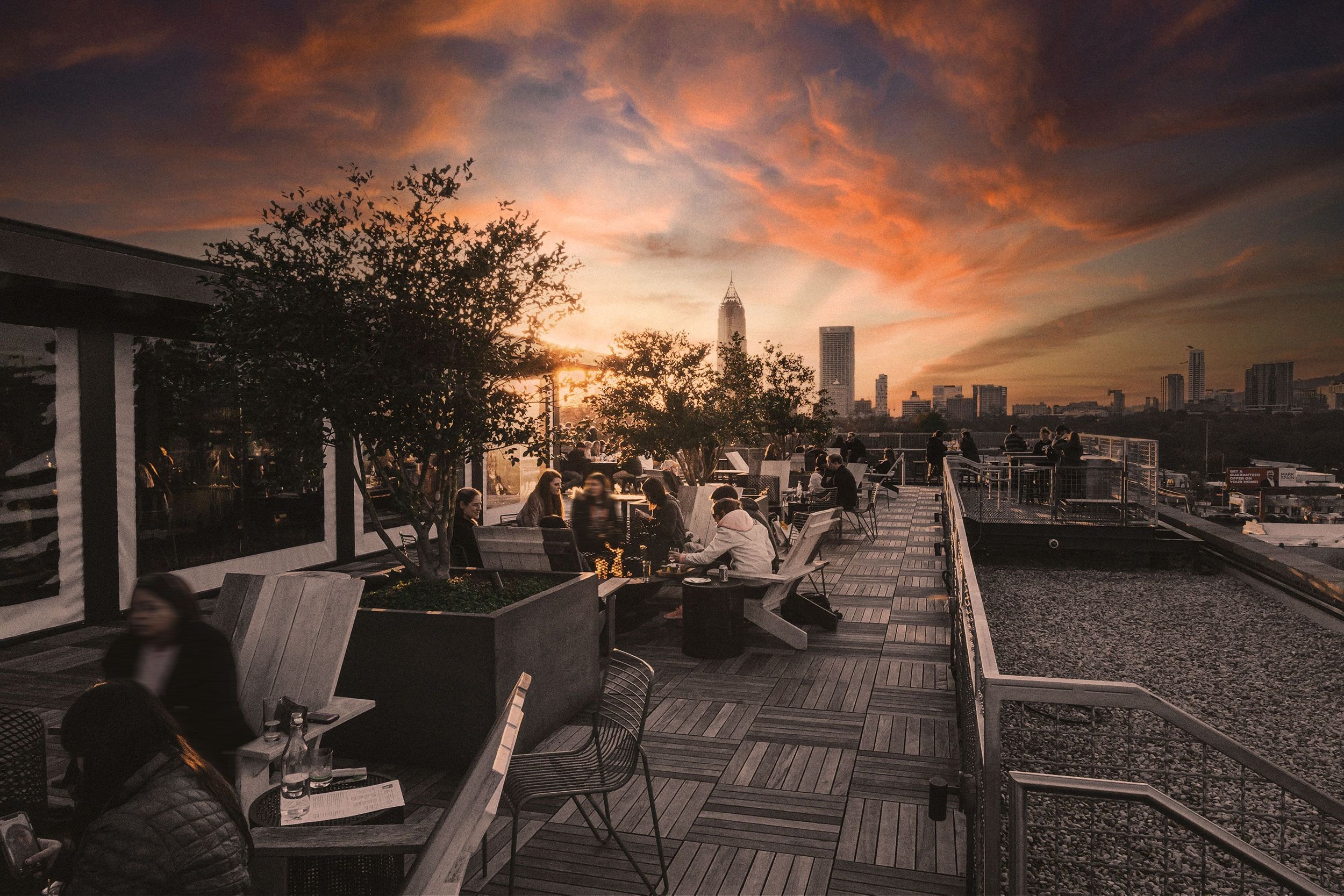 ATL adventures for when you wanna romanticize life cover photo collage