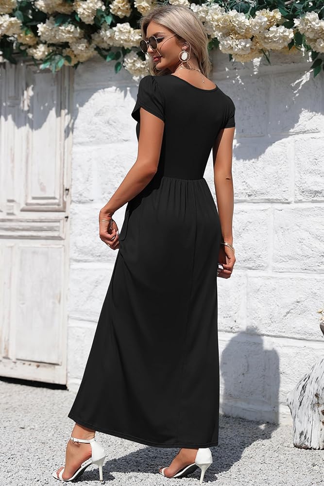 Top 5 casual long maxi dresses with sleeves