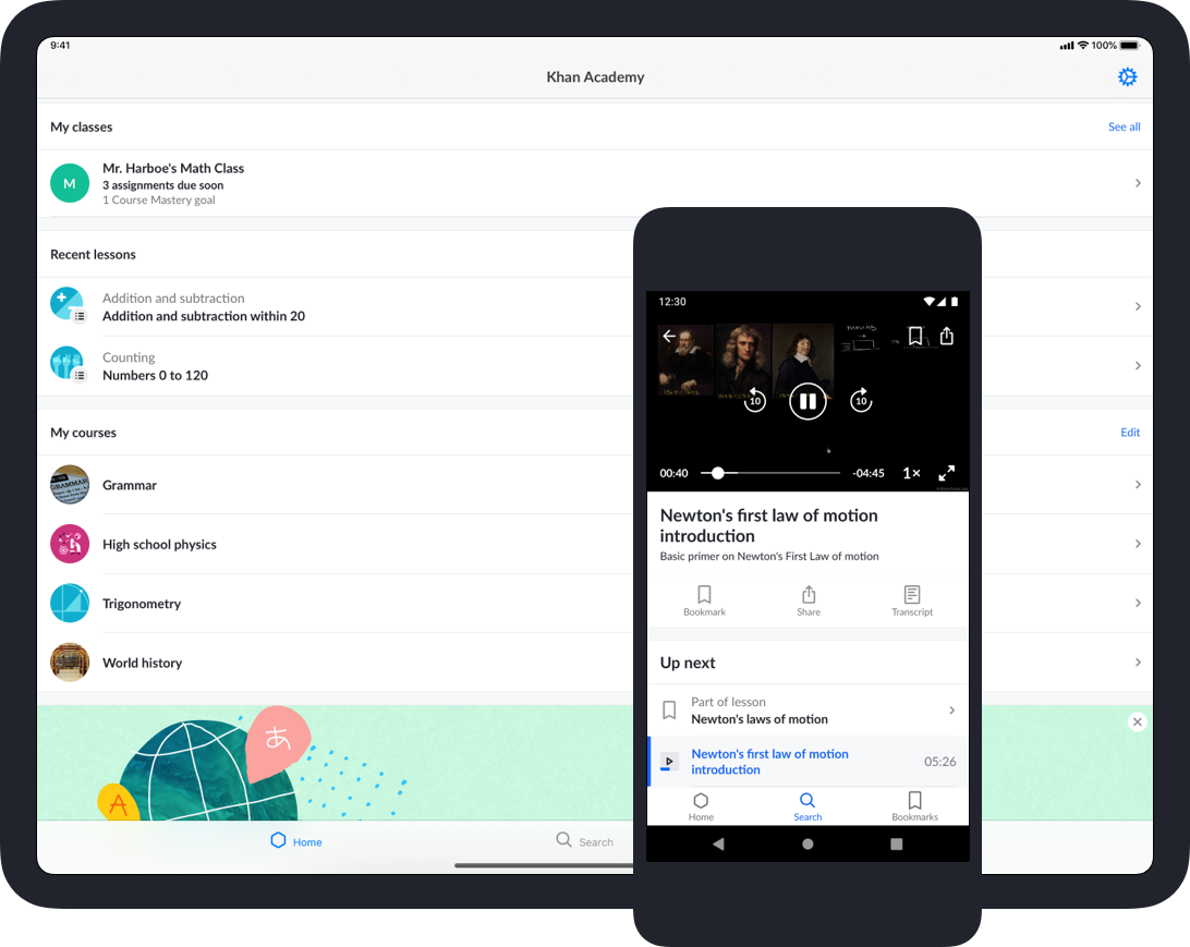 Learning and self-improvement apps you'd find on my Phone cover photo collage