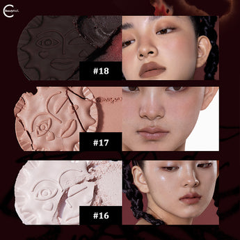 No make makeup days cover photo collage