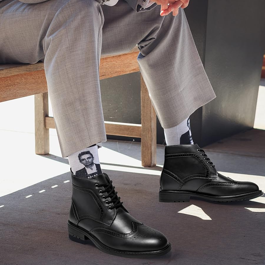male dress boots Men's Caiman or black Articles of Style | A
