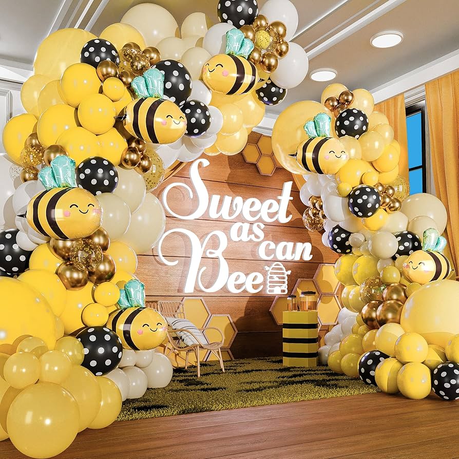 Have You Heard The Buzz? We’re Expecting! What Will Baby Bee Gender Reveal Decor cover photo collage