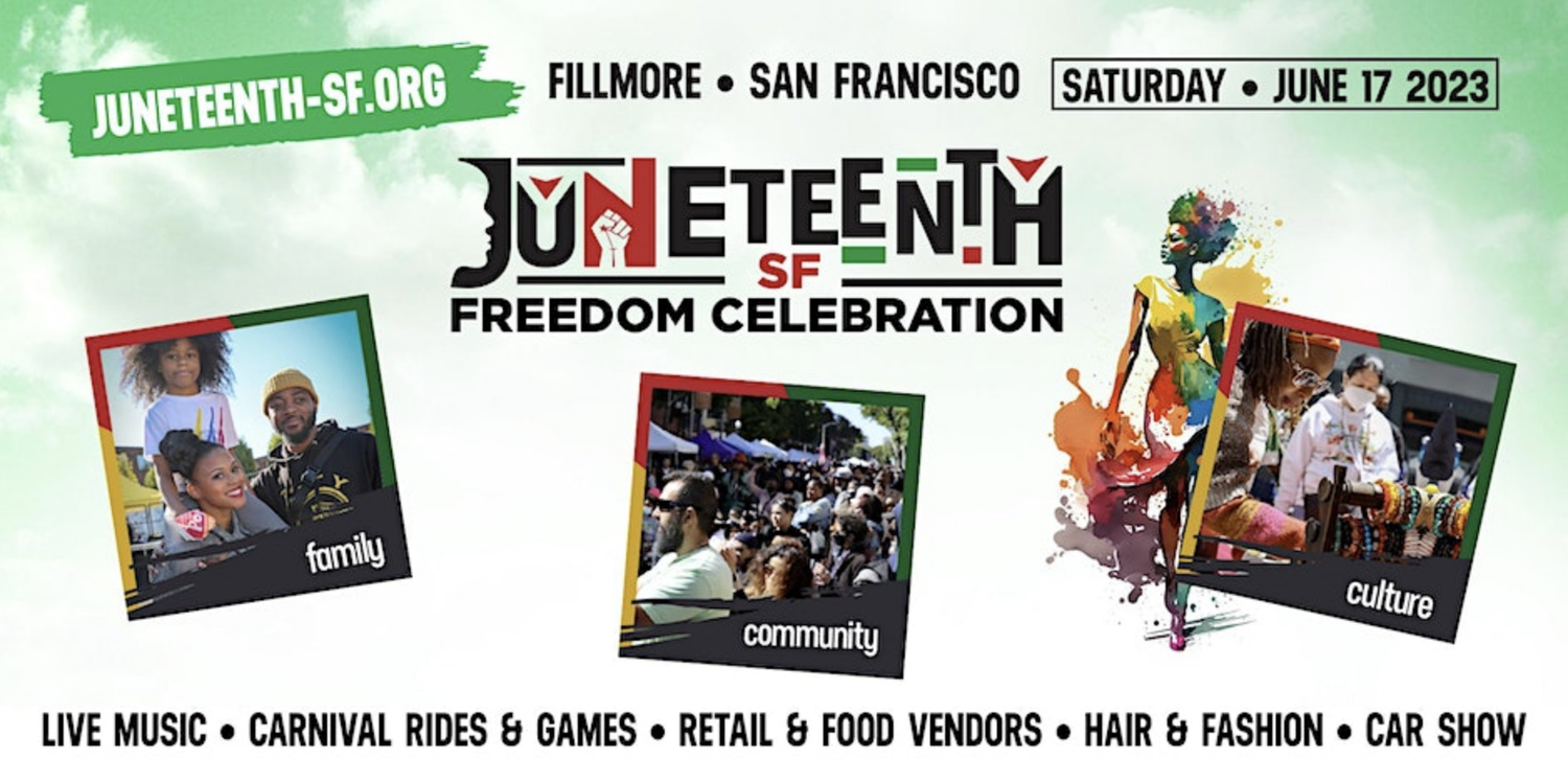 Juneteenth Events in Northern California cover photo collage