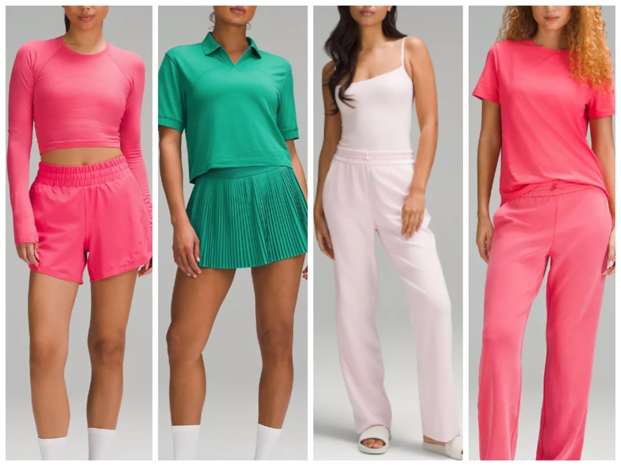 Lululemon women's outfits ❤️🌹 cover photo collage