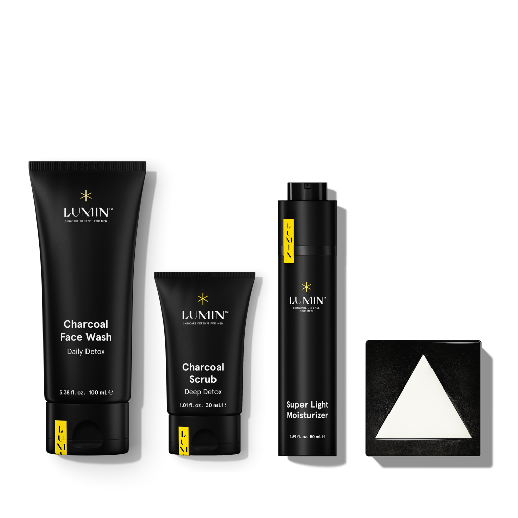 Top skin care and body wash for men . cover photo collage