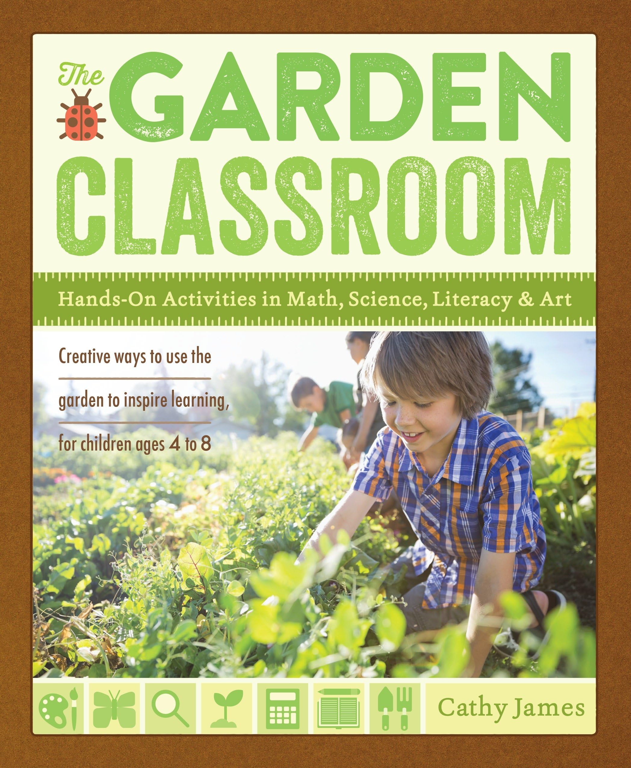 Beginner Gardening for KIDS cover photo collage