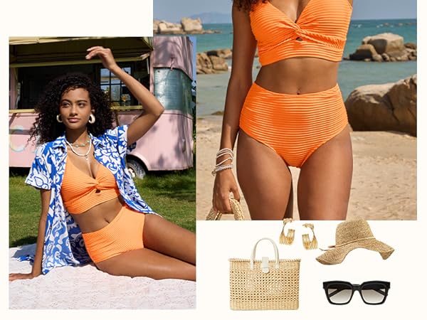 My family and I favorite swimwear cover photo collage