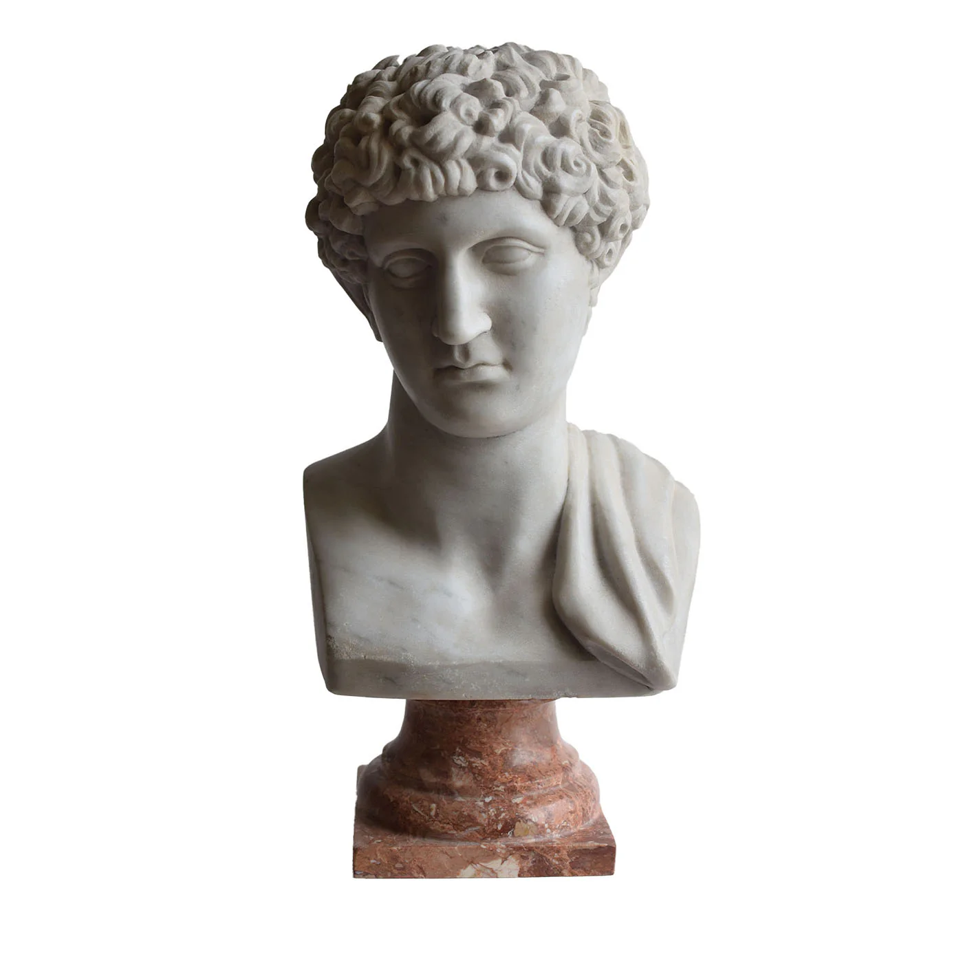 Pair of Moor's Heads with Crown
