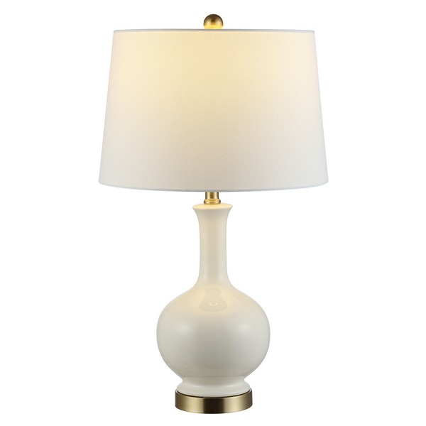 Cream Table Lamp