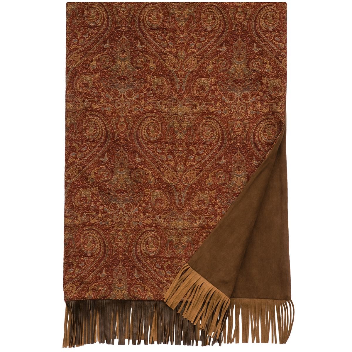 Milady Damask Throw Blanket