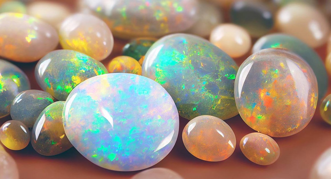 My favorite gemstones cover photo collage