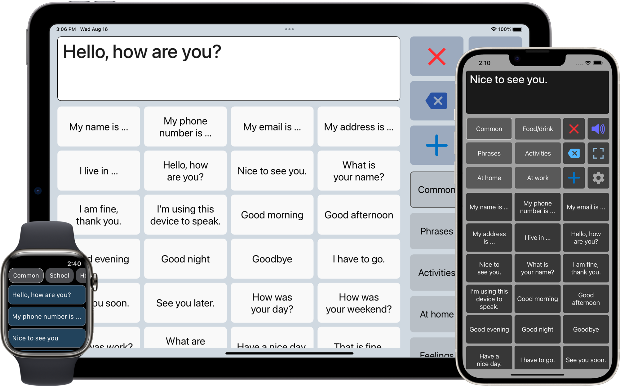 Your Voice Matters: Alternative and Augmentative (AAC) Tools That Keep You Communicating cover photo collage