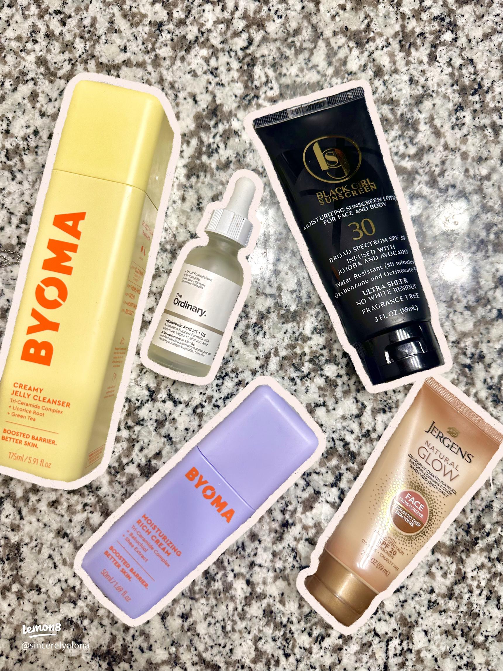 Skincare Essentials cover photo collage