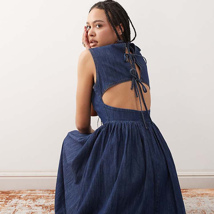 Denim Dresses- How To Style Your Favorite Denim Piece cover photo collage