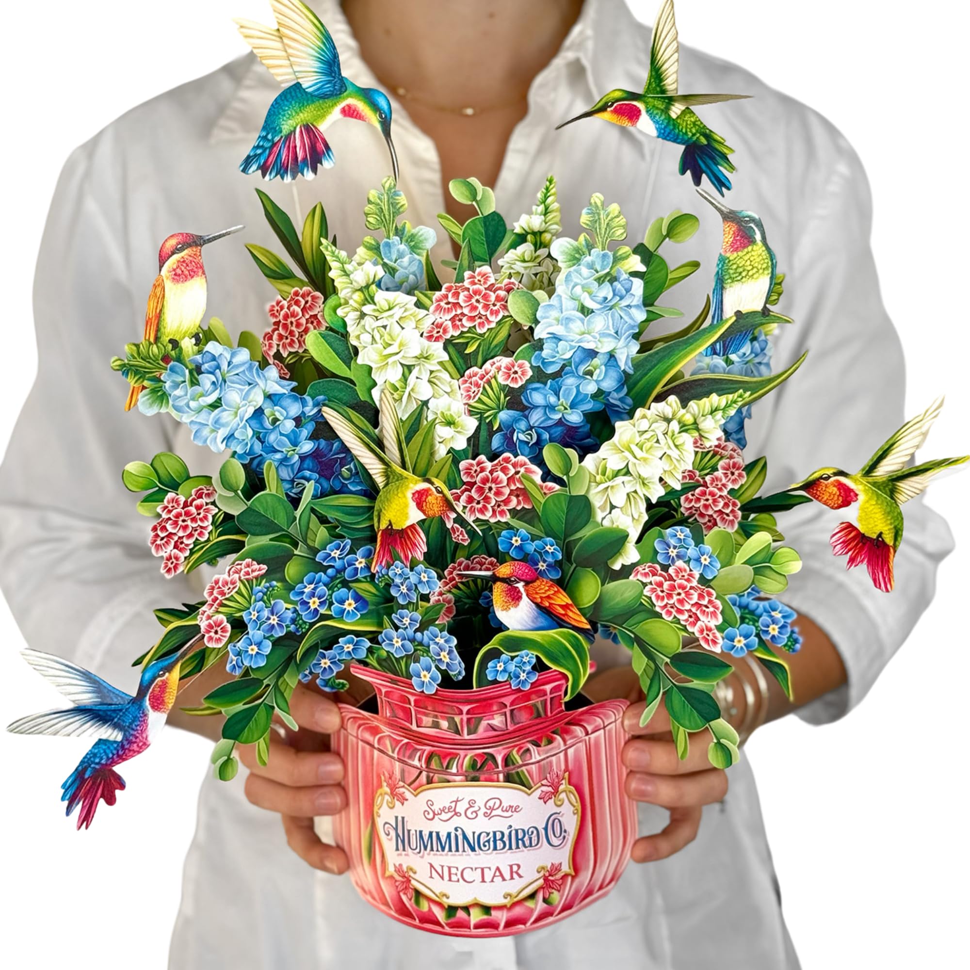 Fabulous Freshcut Paper Pop Up Bouquet Greeting Cards cover photo collage