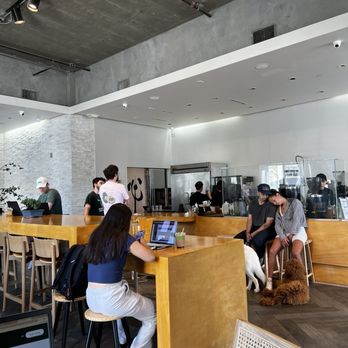 Best Coffee Shops For Creative Work in Los Angeles cover photo collage
