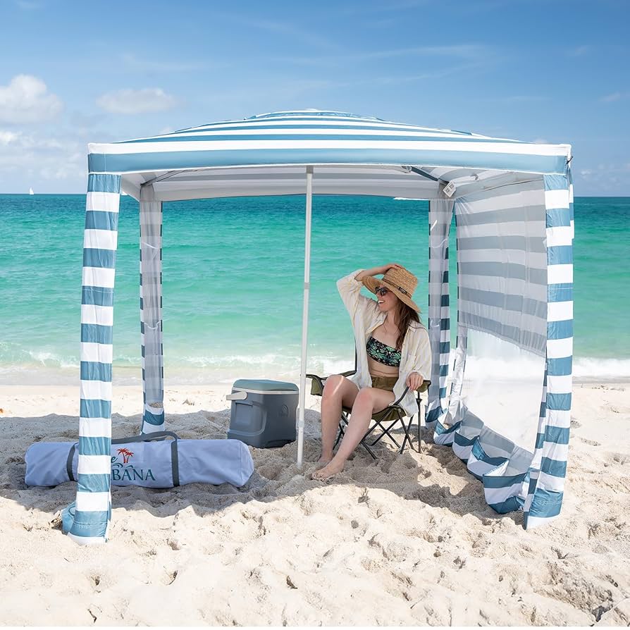 Chic Cabana Stripes for Summer Entertaining cover photo collage
