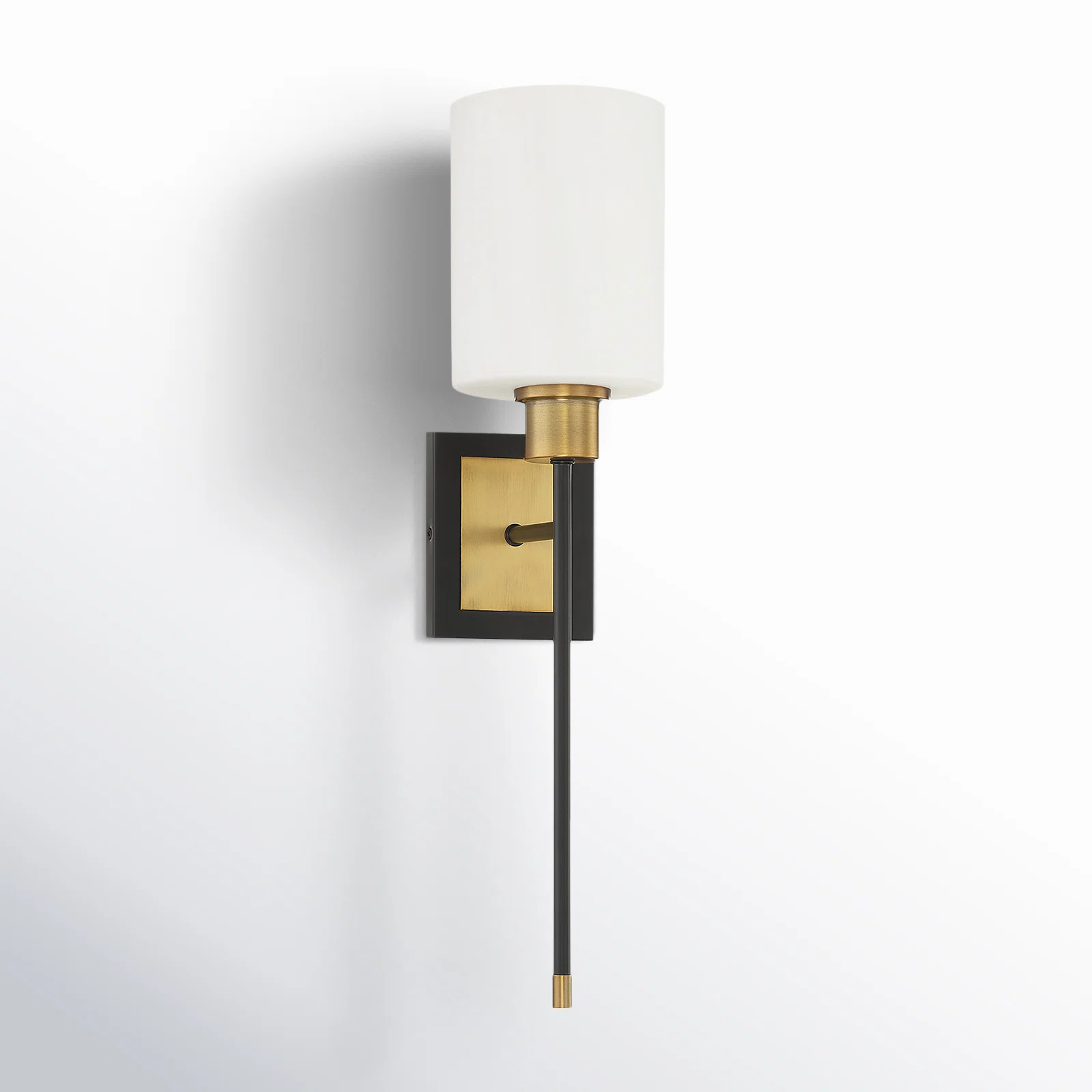 Glass Steel Sconce