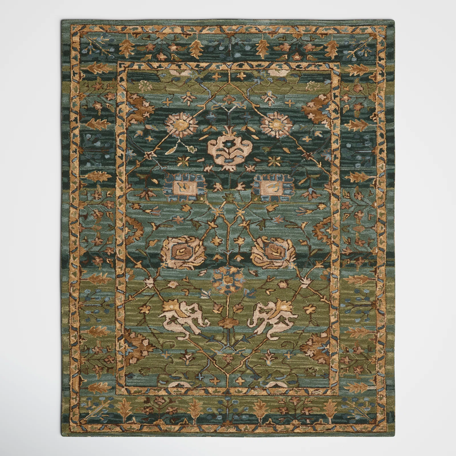 Floral Tufted Rug