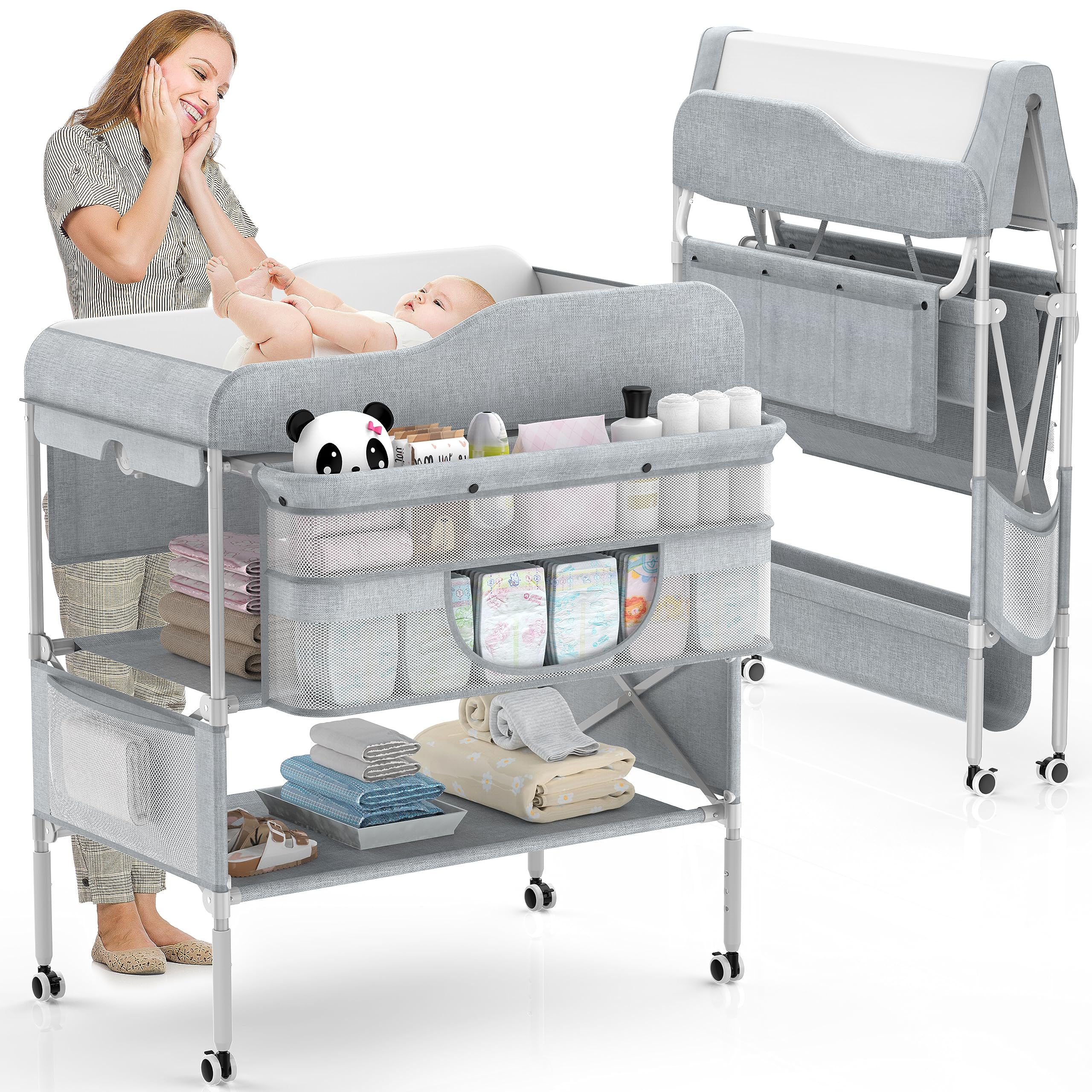 Baby essentials curation cover photo collage