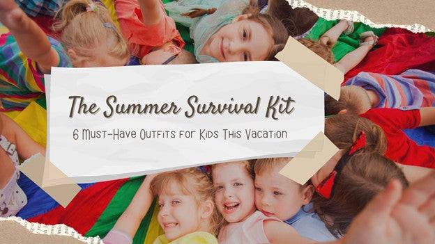 Top Kids’ Back‑to‑School Outfits & Essentials.” 👕👗🩳 cover photo collage