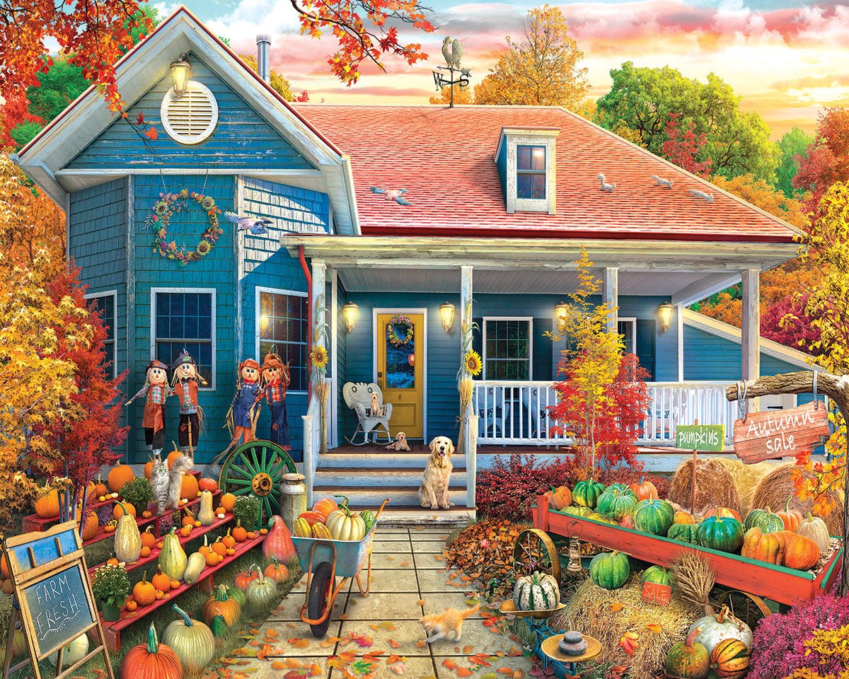 New Puzzles for Fall 2025 and the Cozy Season cover photo collage